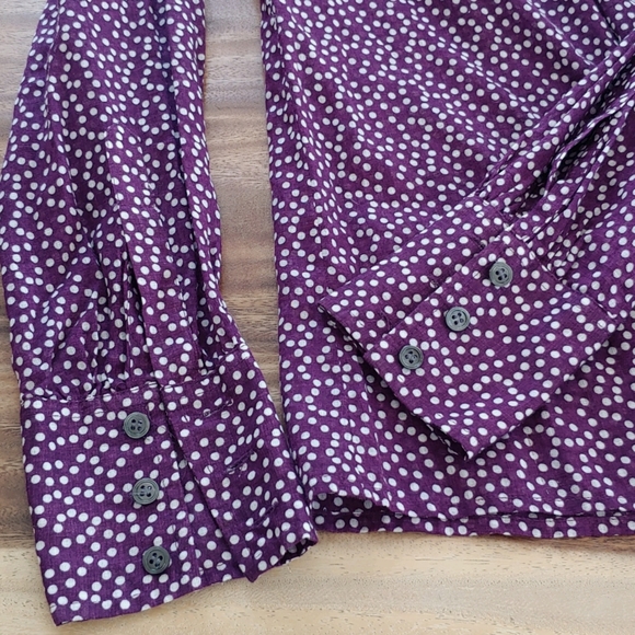 J Crew Women's Button up Shirt Size 0 - Picture 4 of 4